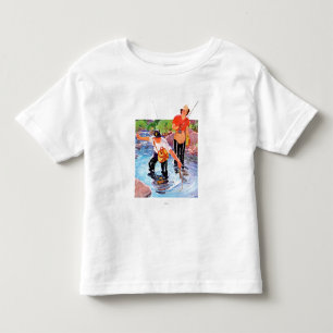 T-shirt Pour Les Tous Petits Maillage d'un poisson par R.J. Cavaliere