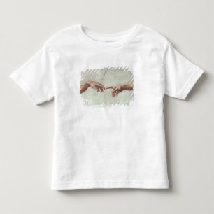 T-shirt Pour Les Tous Petits Mains de Dieu et d'Adam