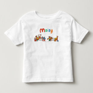 T-shirt Pour Les Tous Petits Maisy et Cyril Go en vacances