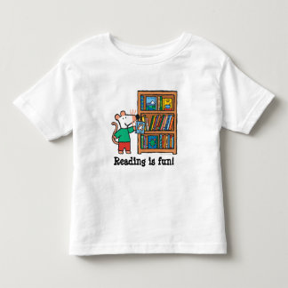 T-shirt Pour Les Tous Petits Maisy et une bibliothèque de livres