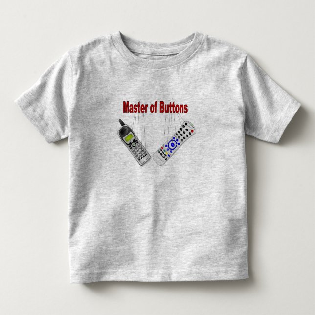 T-shirt Pour Les Tous Petits Maître des boutons (Devant)