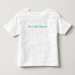 T-shirt Pour Les Tous Petits Maladie coeliaque obtenue ? Chemise d'enfant en