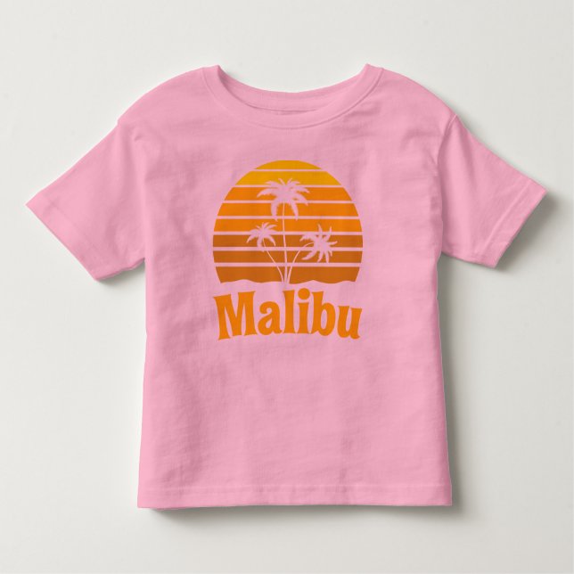 T-shirt Pour Les Tous Petits Malibu (Devant)