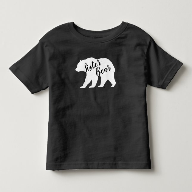 T-shirt Pour Les Tous Petits Mama Bear Baby shower Woodland Lodge (Devant)