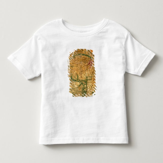 T-shirt Pour Les Tous Petits Mappa Mundi, c.1290 (Devant)