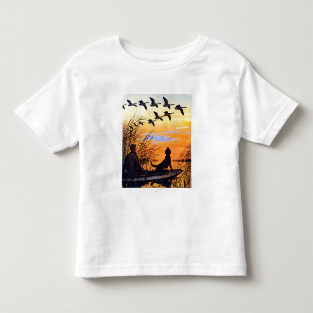 T-shirt Pour Les Tous Petits Marais par Paul Bransom (Devant)