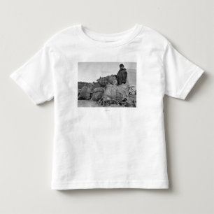 T-shirt Pour Les Tous Petits Marchand esquimau de fourrure en Nome,