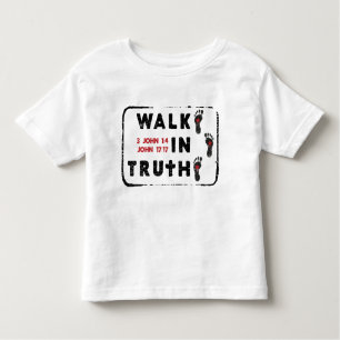 T-shirt Pour Les Tous Petits Marcher dans la vérité