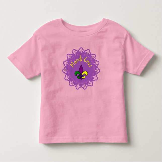 T-shirt Pour Les Tous Petits Mardi Gras (Devant)