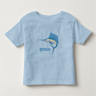 T-shirt Pour Les Tous Petits Marée de plaisance de l'espadon