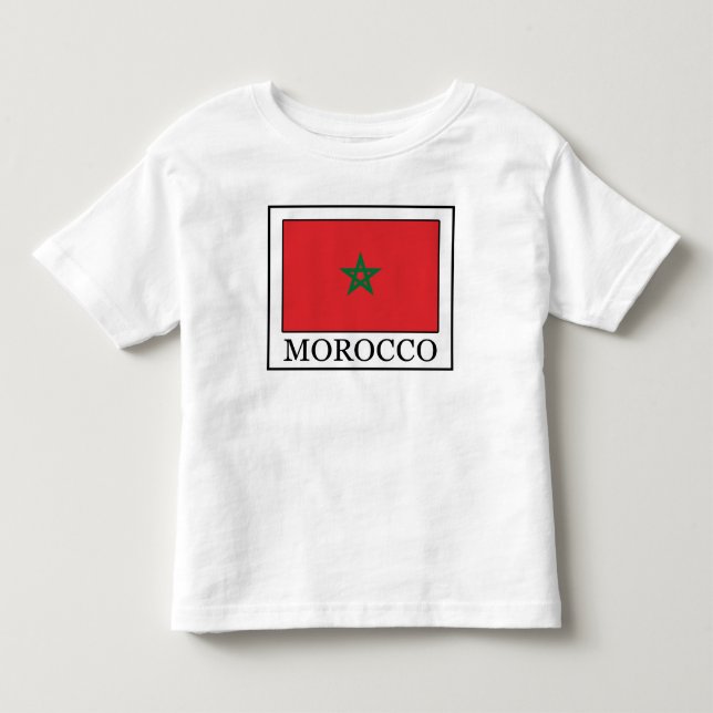 T-shirt Pour Les Tous Petits Maroc (Devant)