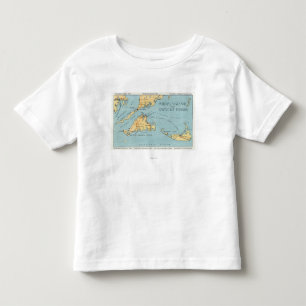 T-shirt Pour Les Tous Petits Martha's Vineyard et îles de Nantucket