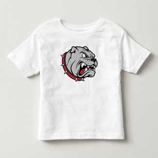 T-shirt Pour Les Tous Petits Mascotte de bouledogue féroce | Conception de bébé