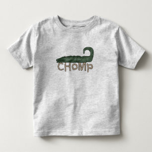 T-shirt Pour Les Tous Petits Mastication bruyante d'alligator