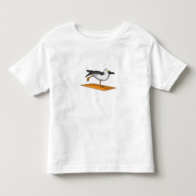 T-shirt Pour Les Tous Petits Méditation de Yoga de Seagull Fitness (Devant)