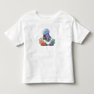 T-shirt Pour Les Tous Petits Méduse Lanterne Océanique