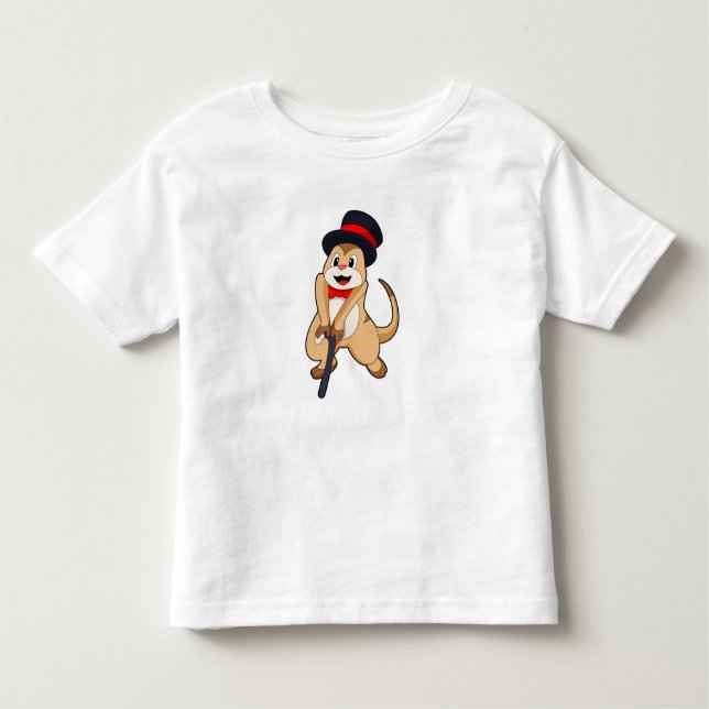 T-shirt Pour Les Tous Petits Meerkat (Devant)