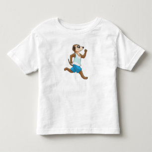 T-shirt Pour Les Tous Petits Meerkat à Running Sports