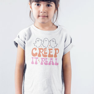 T-shirt Pour Les Tous Petits Meilleur Halloween Éffrayant Top Super Retro