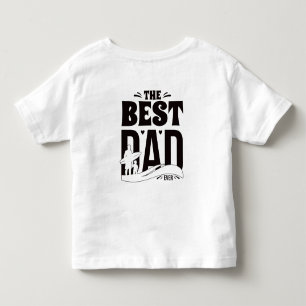 T-shirt Pour Les Tous Petits Meilleur Papa de Tous les Temps