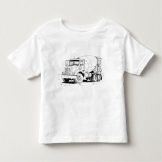 T-shirt Pour Les Tous Petits Mélangeur de ciment