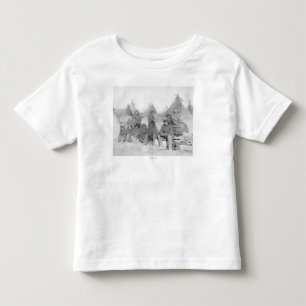 T-shirt Pour Les Tous Petits Membres survivants de la bande du grand pied