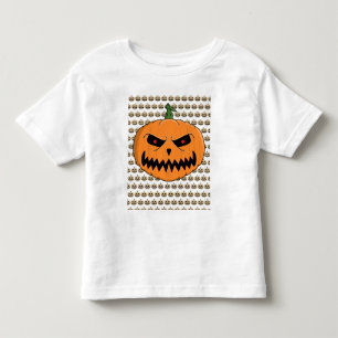 T-shirt Pour Les Tous Petits Menacer Jack O'Lantern Halloween