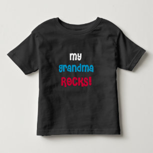 T-shirt Pour Les Tous Petits Mes roches de grand-maman