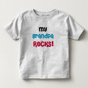 T-shirt Pour Les Tous Petits Mes roches de grand-papa