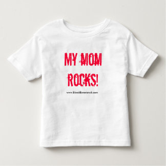 T-SHIRT POUR LES TOUS PETITS MES ROCHES DE MAMAN !