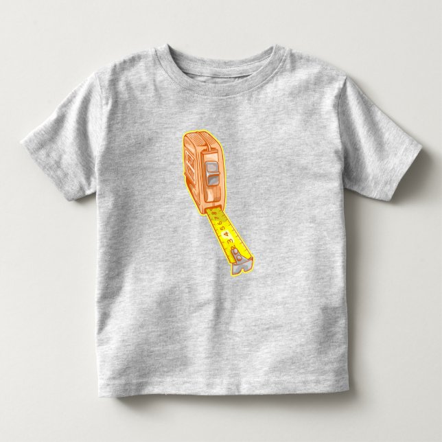 T-shirt Pour Les Tous Petits Mesure de bande système de mesure (Devant)