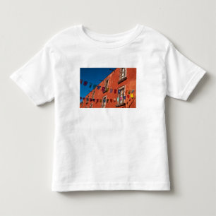 T-shirt Pour Les Tous Petits Mexique, San Miguel de Allende. Bannières colorées