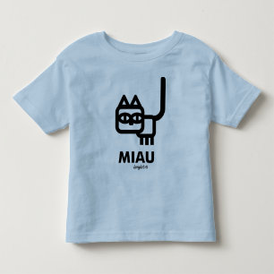 T-shirt Pour Les Tous Petits miaou