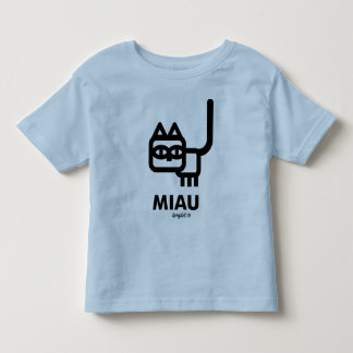 T-shirt Pour Les Tous Petits miaou