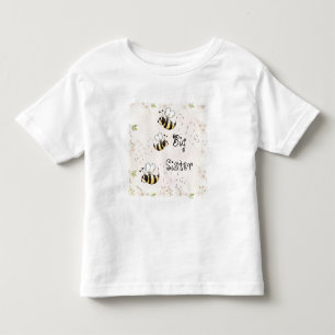 T-shirt Pour Les Tous Petits Mignonne Abeilles de pays Grande Soeur