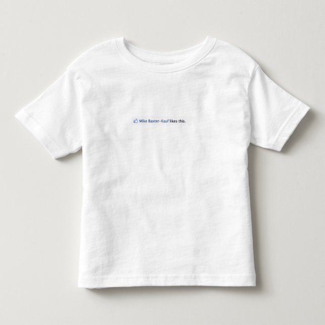 T-shirt Pour Les Tous Petits Mike Baxter Kauf aime ceci (Devant)