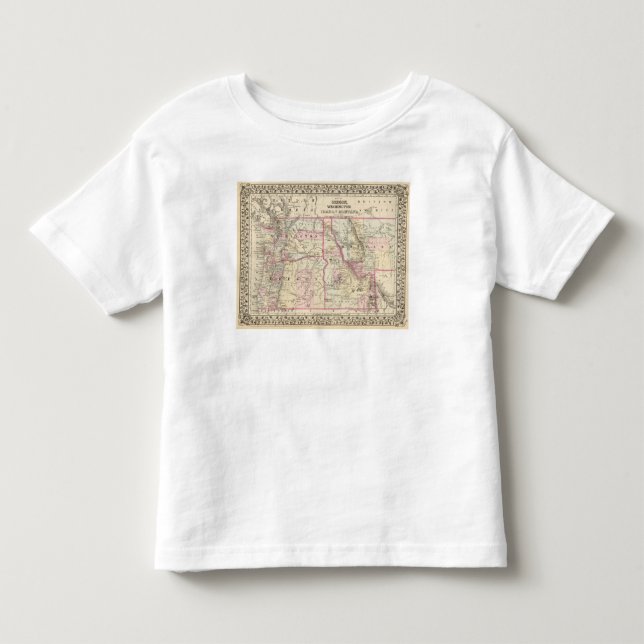 T-shirt Pour Les Tous Petits Minerai, lavage, IDA, Mont (Devant)