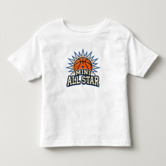 T-shirt Pour Les Tous Petits Mini Basket-ball Toutes Étoiles