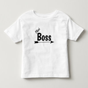 T-shirt Pour Les Tous Petits Mini Boss