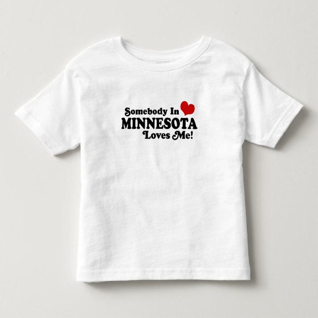 T-shirt Pour Les Tous Petits Minnesota (Devant)