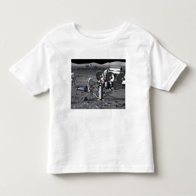 T-shirt Pour Les Tous Petits Missions d'exploration spatiale futures 2 (Devant)