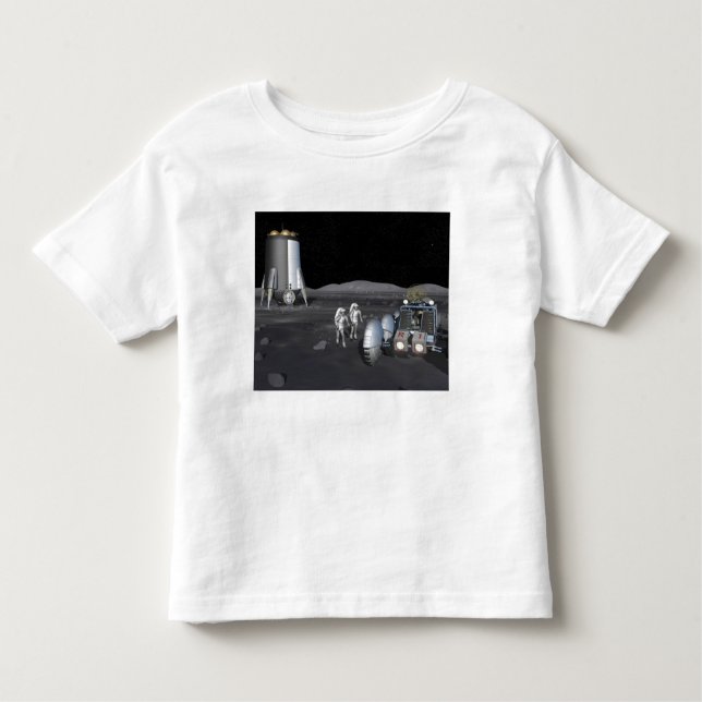T-shirt Pour Les Tous Petits Missions d'exploration spatiale futures 3 (Devant)