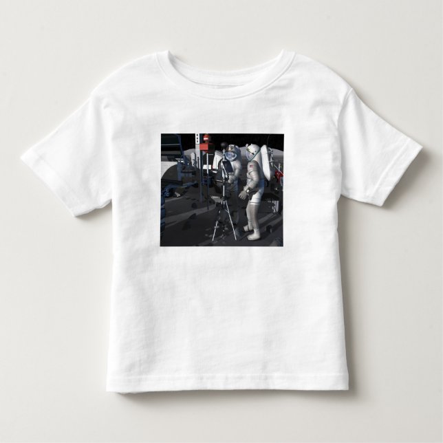 T-shirt Pour Les Tous Petits Missions d'exploration spatiale futures 5 (Devant)