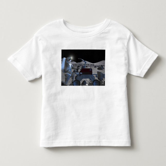 T-shirt Pour Les Tous Petits Missions d'exploration spatiale futures 7 (Devant)