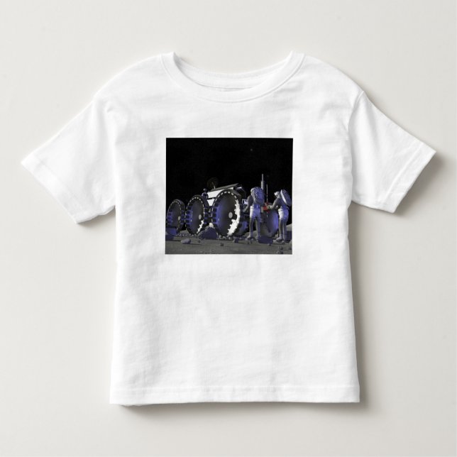 T-shirt Pour Les Tous Petits Missions d'exploration spatiale futures 9 (Devant)