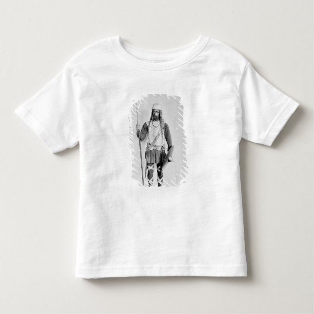T-shirt Pour Les Tous Petits Modèle d'un guerrier franque (Devant)