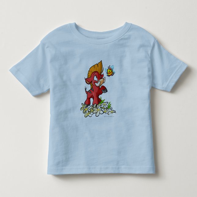 T-shirt Pour Les Tous Petits Moehog rouge et bourdonnement (Devant)