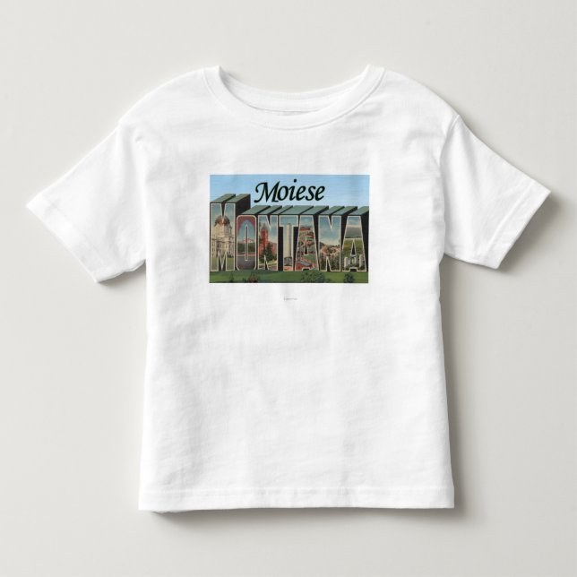 T-shirt Pour Les Tous Petits Moiese, Montana (Devant)