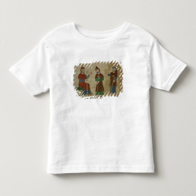 T-shirt Pour Les Tous Petits Moine bénédictin d'investiture, de 'De (Devant)