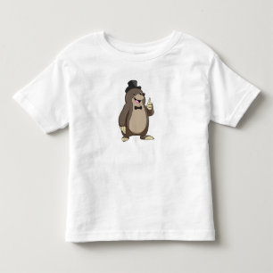 T-shirt Pour Les Tous Petits Mole en Groom avec Cravate